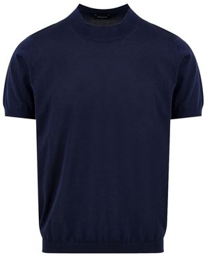 Drumohr T -Shirts und Polos Blau