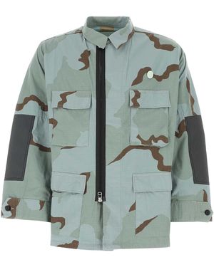 OAMC Bedrukt Katoenen Blend Shirt - Groen