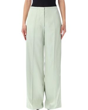 Alberta Ferretti Relaxed Fit Wide-Leg Pants - Green