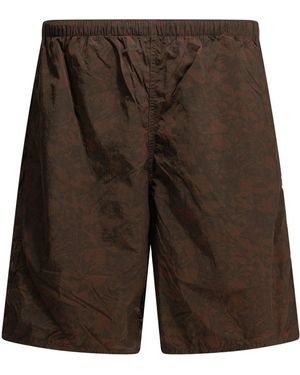 Beams Plus "Mil Athletic" Trainingsshorts - Braun