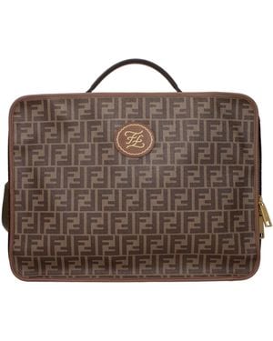 Fendi Bags Fabric/Cocoa - Brown