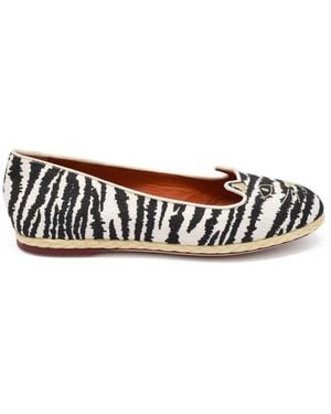 Charlotte Olympia Ferral Ballet Flats - Schwarz