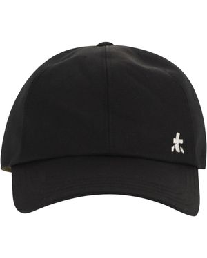 Premiata Gorra de béisbol con logo bordado de - Negro