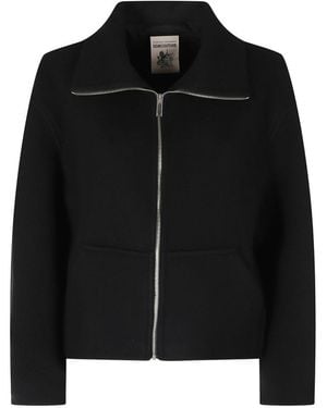 Semicouture Jeanie Wool Coat - Black
