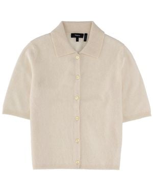 Theory Cashmere Shirt - Natural