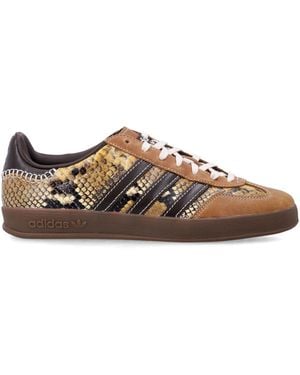 Adidas by Wales Bonner Heritage Inspired Snake-Effect Trainers - Brown