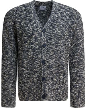 NN07 Baumwoll-Cardigan "Jesse 6454". - Grau