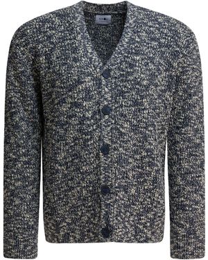 NN07 Baumwoll-Cardigan "Jesse 6454". - Grau