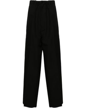 Random Identities Worker Low Crotch Trousers - Black