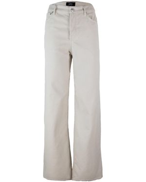 A.P.C. Pantalone Elisabeth Mastic - Grau