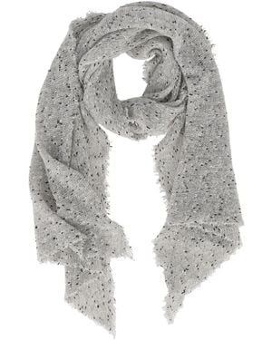 Faliero Sarti Sciarpa Rose 45 X160 - Gray