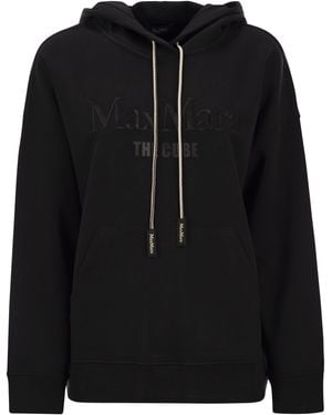 Max Mara Agata Sweatshirt im technischen Trikot - Schwarz