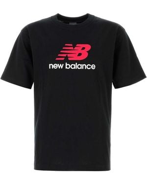 New Balance Athletics Logo T-Shirt - Black
