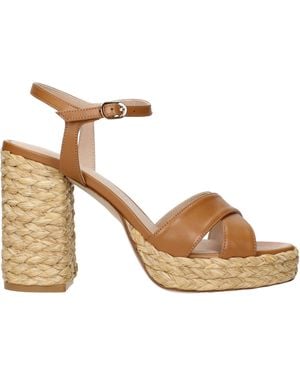 Stuart Weitzman Dayna Sandals Leather - Brown