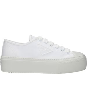 Prada Sneakers Vrouw Stof Wit