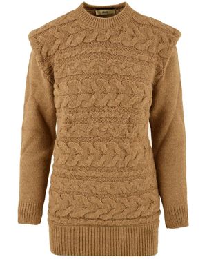 Akep S Dresses Camel - Marrón
