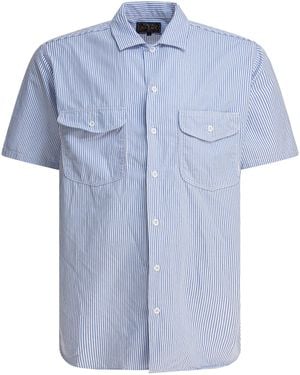 Beams Plus Work Shirts Blue