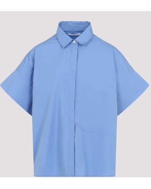Co. Boxy Ss Shirt - Azul