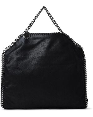 Stella McCartney Stella Mc Cartney Black Polyester Falabella 3 Cadena Bolso - Negro