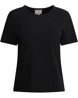 Ines De La Fressange Paris Cotton Resin T-Shirt - Black
