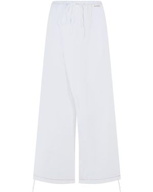 Marni Cotton Pants - White