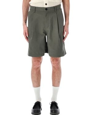 Obey Dean Pleated Shorts - Green