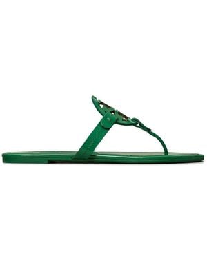 Tory Burch Sandalias con abertura Miller de - Verde