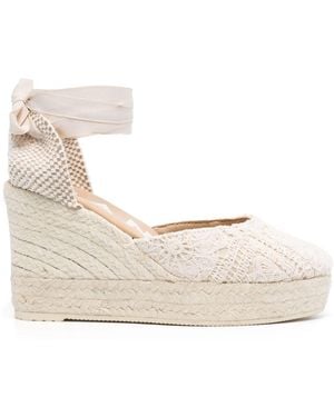 Manebí Yucatán 100Mm Wedge Espadrilles - Natural