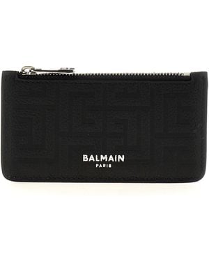 Balmain Logo Purse - Black
