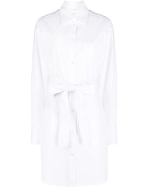 Sportmax Katoenen Shirtdress - Wit
