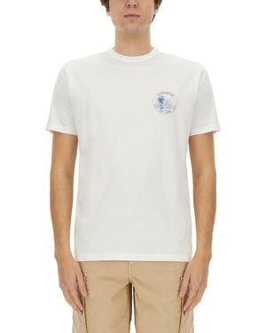 Woolrich T Shirt With Print - White