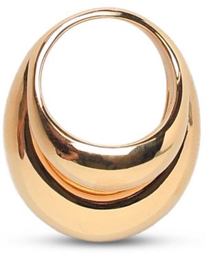 Panconesi 'double Blow Up' Gouden Koperen Ring - Metallic