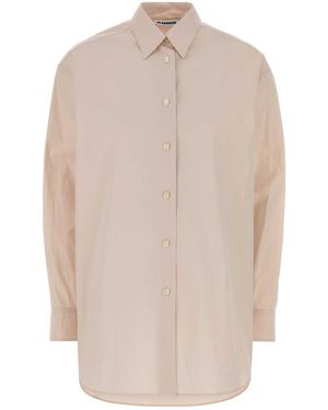 Jil Sander Light Poplin Oversize Shirt - Natural