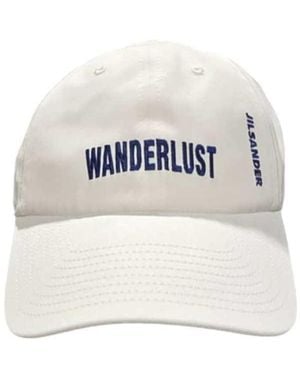 Jil Sander Hommess Capuchon 23 Emb Cap - Blanc