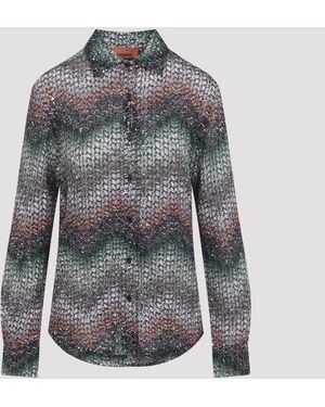 Missoni Caperdoni Shirt - Grau