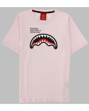 Sprayground Shark Basic Reg T Shirt Light - Pink