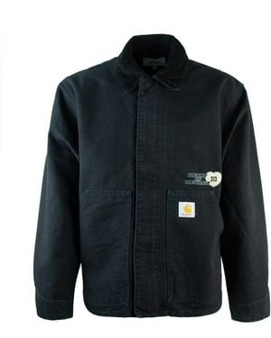 Carhartt Giacca Og Arcan Graphic Nera - Blue