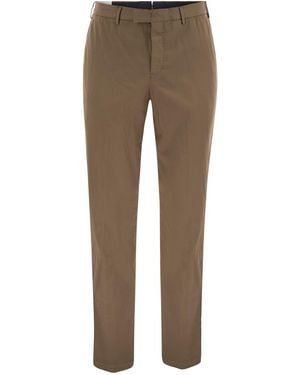 PT Torino Master Katoenen Broek - Naturel
