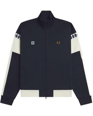 Fred Perry Classic Mini Jacket For Ss26 - Blue