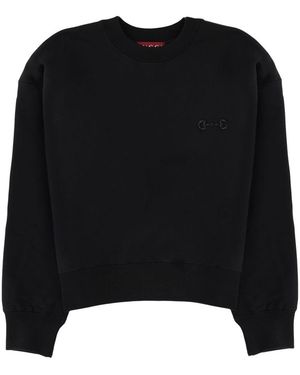 Gucci Sweatshirt With Clamp Detail - Black