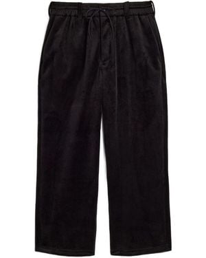 Y-3 Fluwelen Trainingsbroek - Zwart