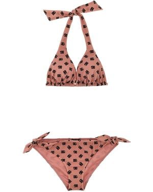 Dolce & Gabbana Bikini 'DG' - Rosso