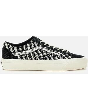 Vans Bestelwagens Lx Oude Skool Sneakers In Wit Zwart