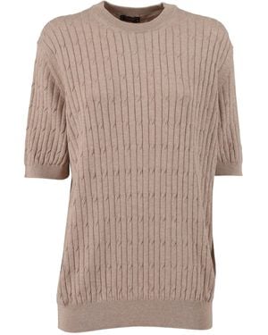 Peserico Herrenpullover - Natur