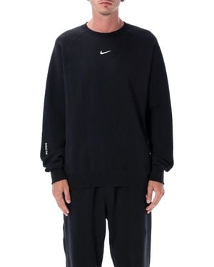 Nike Nocta Fleece Cs Crewneck Sweatshirt - Blue