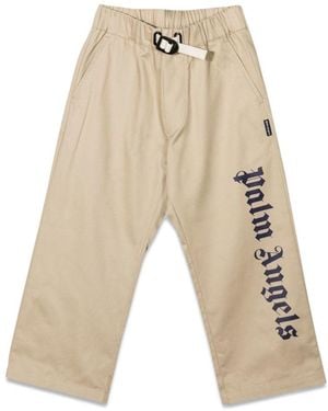 Palm Angels Drill Pants - Natural