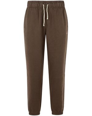 New Balance Nieuwe Balans Bruine Katoenen Broek