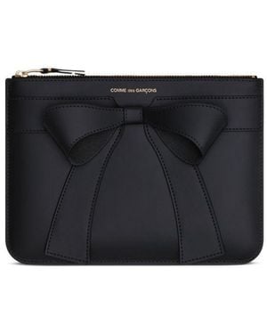 Comme des Garçons "Big Bow" Wallet - Black