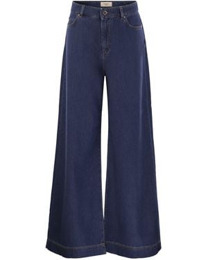 Weekend by Maxmara Vega Jeans Wide Leg - Blue