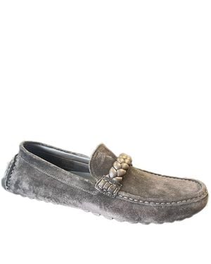 Gianvito Rossi Loafers & Slippers Marrone-Uomo - Grigio